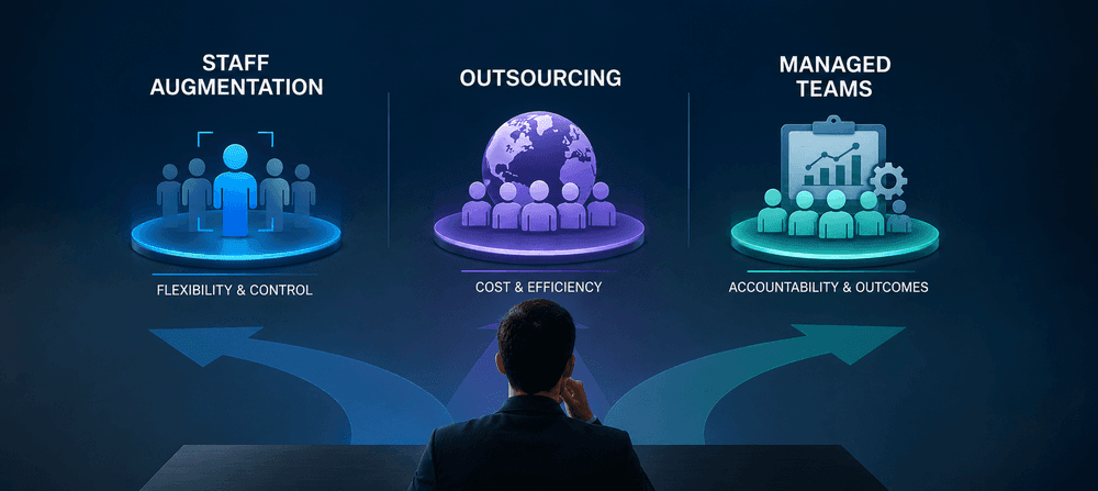 staff-augmentation-vs-outsourcing-vs-managed-teams